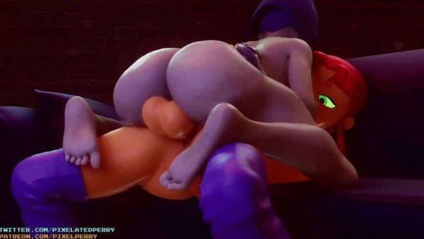 Teen Passionate Threesome: Pixel Perry & Co. - veryfreeporn.com on poweredporn.com