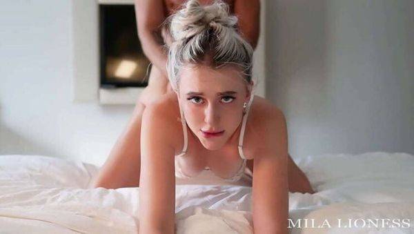 Awoke as the seductive stepmom with a large cock: Got face fucked and covered in cum on tits - porntry.com on poweredporn.com