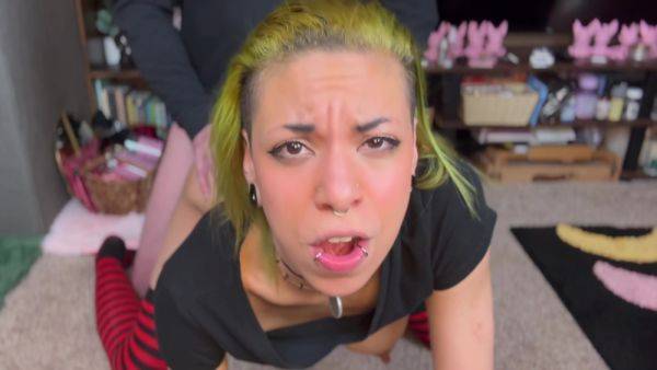 Crazy Whore Begs For Face Fuck And Cum - hclips.com on poweredporn.com