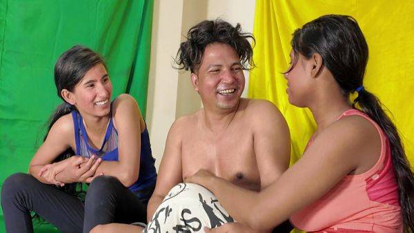 Awesome Threesome Sex Ffm - desi-porntube.com - India on poweredporn.com