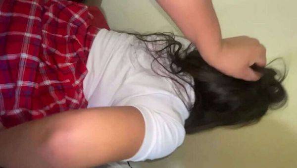 My Stepsister Shares Detailed Classmate Oral Stories, Leading to a Hands-On Lesson Between Us - porntry.com on poweredporn.com