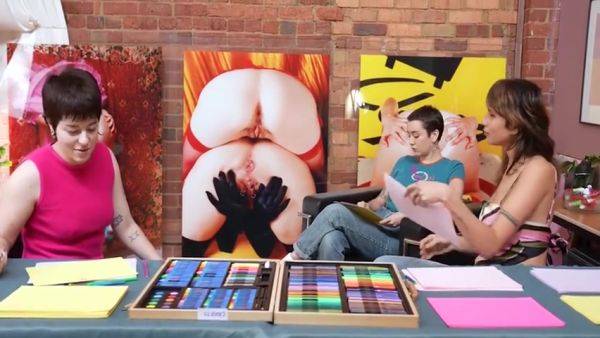 Avery Hazel, Leone And Jordan J - Graphic - videomanysex.com - Jordan on poweredporn.com