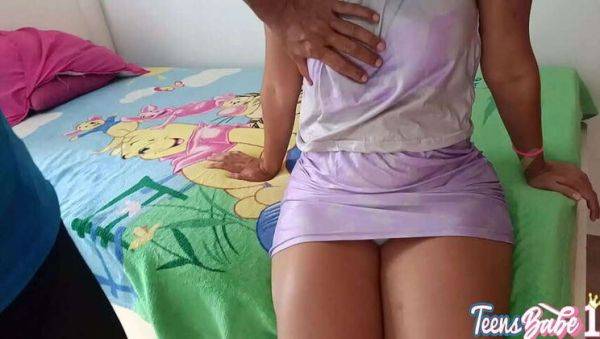 Stepdaughter's Big Booty Gets Nailed by Her Stepdad at Home - porntry.com on poweredporn.com