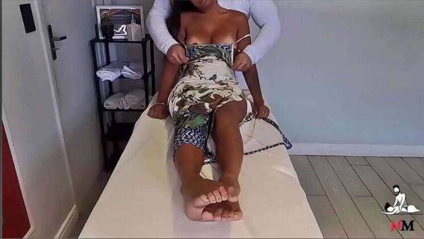 I stripped down my client - Tantric Massage - Authentic VIDEO - porntry.com - Greece on poweredporn.com