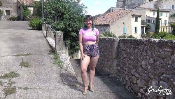 Khala, the naughty teen, goes wild for an outdoor tryst and a creamy finish - xxxfiles.com - France on poweredporn.com