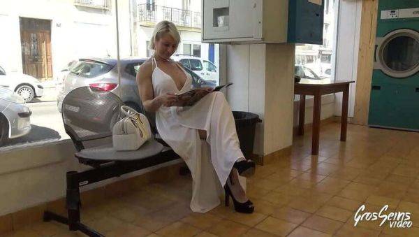 Hot MILF Kim Experiences Double Penetration with Two Men - veryfreeporn.com - France on poweredporn.com