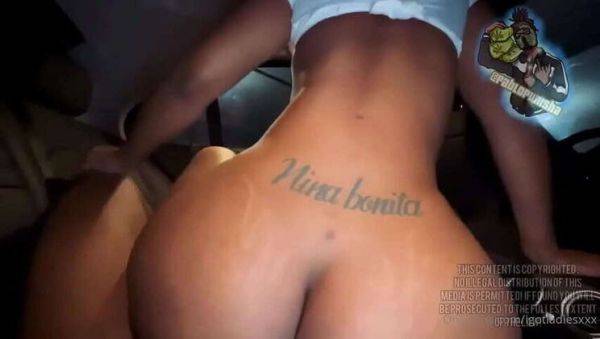 Ebony Receiving a Blowjob & Cumshot in the Outdoors (Amateur & Homemade) - xxxfiles.com on poweredporn.com