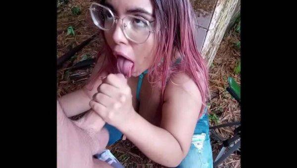 A Stranger's Milk: My Unexpected Blowjob Encounter in an Abandoned House - xxxfiles.com on poweredporn.com