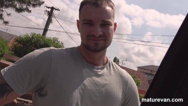 Help! Granny Wants to Fuck me Up in the MatureVan! - hotmovs.com on poweredporn.com