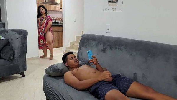 My Stepmother Catches Me Masturbating: A Steamy Encounter - porntry.com on poweredporn.com