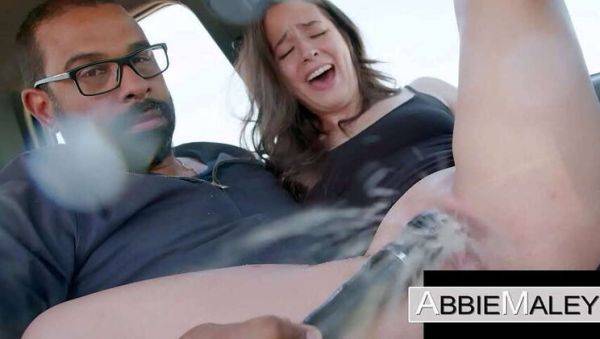 Intense Public Squirting Orgasm with Abbie Maley - porntry.com on poweredporn.com