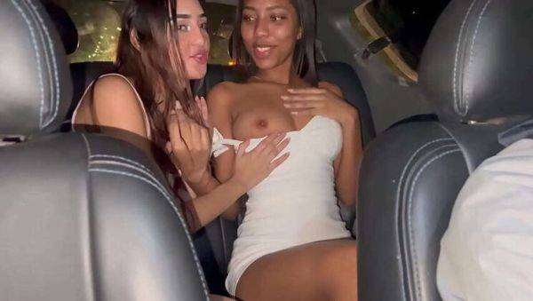 A intense car tryst with my Latin step-sister as stepfather pumps gas. - veryfreeporn.com - Colombia on poweredporn.com