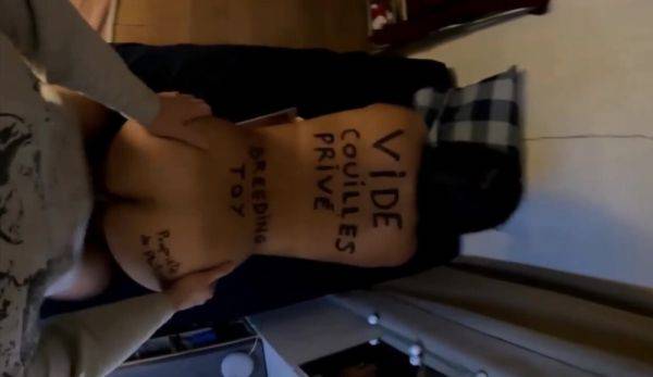 Marquée au feutre je baise ma pute - txxx.com - France on poweredporn.com