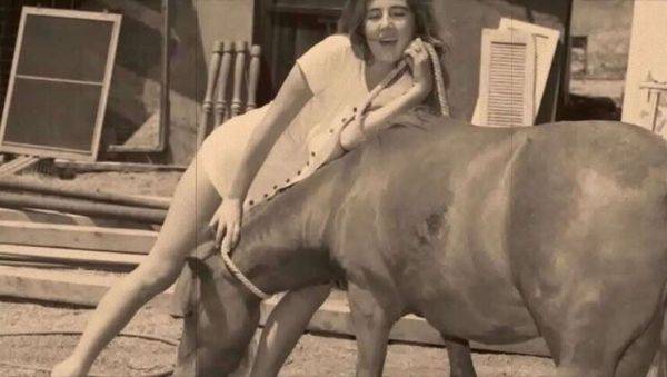 Classic Taboo: Betsy Johnson with Hairy Pussy & Fierce Animals - porntry.com on poweredporn.com