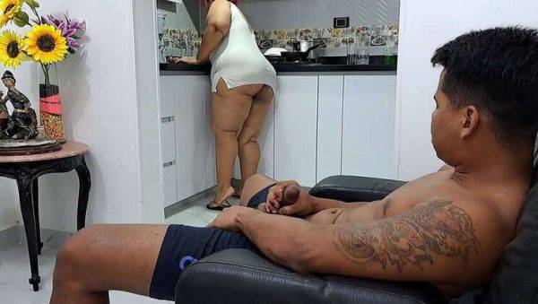 Stepmom Victor Catches Me Masturbating to Her Curvy Figure - Part 1 - xxxfiles.com on poweredporn.com