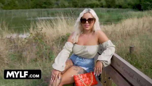 Blonde Amateur Louise Gives Hardcore Blowjob to a Stranger - Mylf - veryfreeporn.com - Britain on poweredporn.com