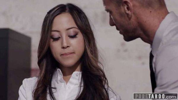 Religious Asian Girl's First Time with Her Professor's Big Dick - xxxfiles.com on poweredporn.com