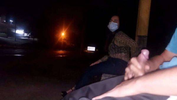 Big Trouble! I May Expose My Dick to This Latina in Lingerie at the Bus Stop... What's Her Reaction? - veryfreeporn.com on poweredporn.com