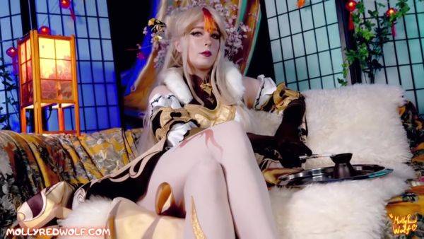 Molly Redwolf In Ning Guang.restoring The Jade Palace.4k - hclips.com on poweredporn.com