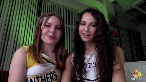 Teen Cheerleaders Liz Jordan & Adrianna Jade Caught by Lecherous Coach! - porntry.com - Jordan on poweredporn.com