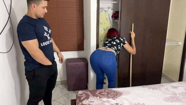 My Stepmom in Tight Pants: A Sensual Cleaning Amateur - xxxfiles.com on poweredporn.com