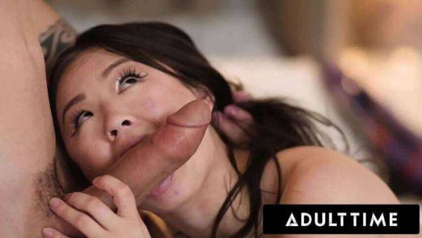 Asian Teen Lulu Chu Abandons Study for Passionate Intercourse with Sly Partner, Apollo Banks - xxxfiles.com on poweredporn.com