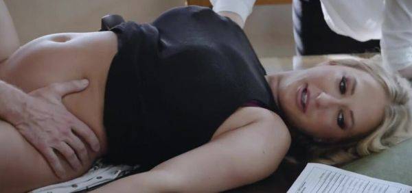 Gorgeous Intern Is Astonished To Watch Her Seniors - inxxx.com on poweredporn.com