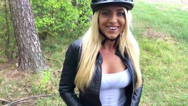 The Hottest Bike Ride Ever Pissed All Over And Fucked Hard In The Ass...! Daynia - hotmovs.com on poweredporn.com