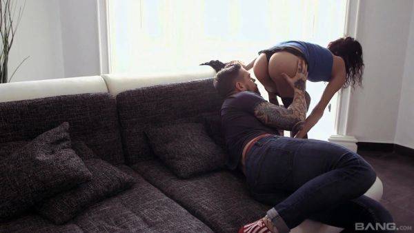 Hot slut licked in her wet butt before getting fucked like a little whore - hellporno.com on poweredporn.com