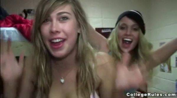 Teens get wild at sister Streak's party with softcore and tan lines - sexu.com on poweredporn.com