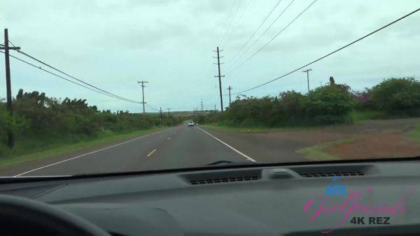 Kenzie Playing With Her Pussy And Getting Hot In The Car - hotmovs.com on poweredporn.com