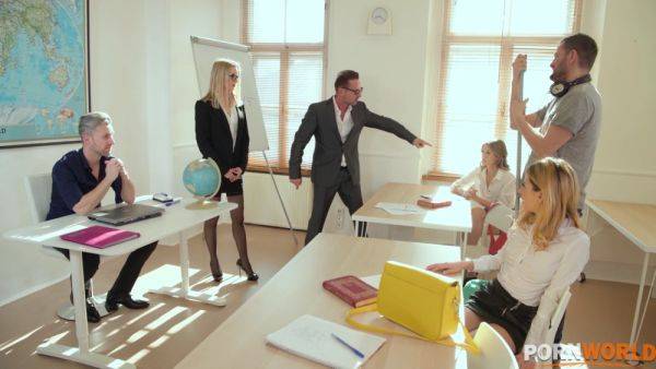 After class orgy with horny teens 18+ Tiffany Tatum, Rose & Rebecca Volpetti GP1383 - PornWorld - hotmovs.com - Hungary - Romania - Czech Republic on poweredporn.com