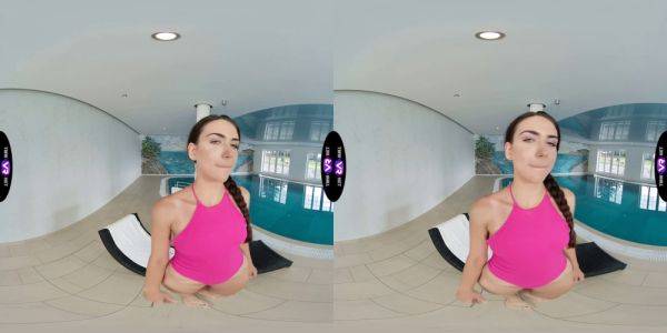 Watch Vixi Rafi get naughty in the spa, playing a solo game! - sexu.com on poweredporn.com