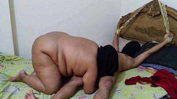 Huge Boobs - Gujarati Desi Sexy Stepmom Gives Stepson Rough Fuck Handcuffed To Bed - Indian Milf Hijab Cowgirl Riding - hclips.com - India on poweredporn.com