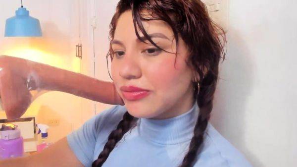 Sexy teen ebony solo toy masturbation - drtuber.com on poweredporn.com