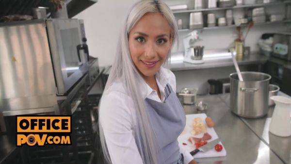 Pov - Fucking Anal Feitsh Chef Slut Veronica Leal In Her Tight Ass - videomanysex.com on poweredporn.com
