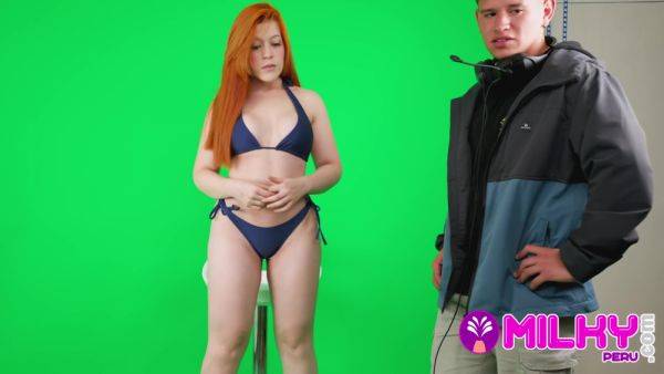 I Fucked The Assistant To Get The Job!! Redhead Goes To A Tv Casting - hclips.com on poweredporn.com