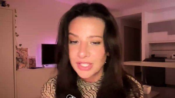 Chubby Brunette Big Boobs Dildo Masturbation - drtuber.com on poweredporn.com