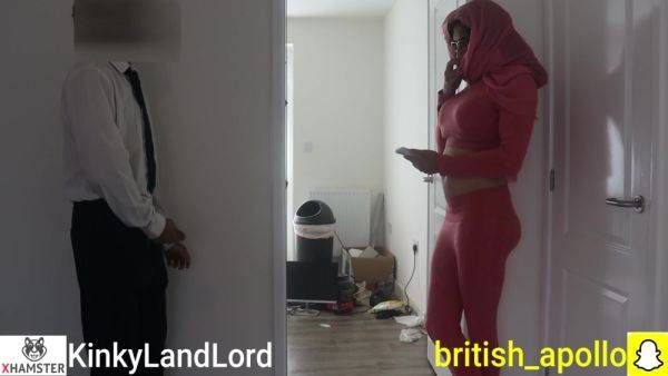 Landlord Caught Masturbating By Hijab Muslim Yoga Tenant Paying Rent & Cock Flash! Xxx - desi-porntube.com - India on poweredporn.com
