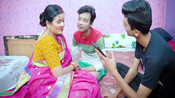 Desi Stepmother Hardcore Rough Sex With Her Two Stepson Full Movie 21 Min - desi-porntube.com - India on poweredporn.com