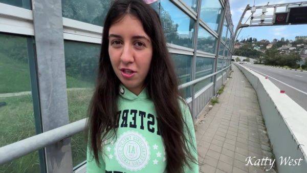 I Brought The Beauty To The Bushes And Offered To Have Sex - hclips.com on poweredporn.com