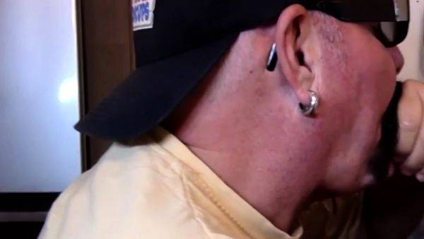 Gloryhole blowjob gaydaddy sucks penis - drtuber.com on poweredporn.com