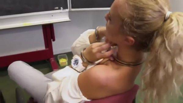 Girl In Detention - hclips.com on poweredporn.com