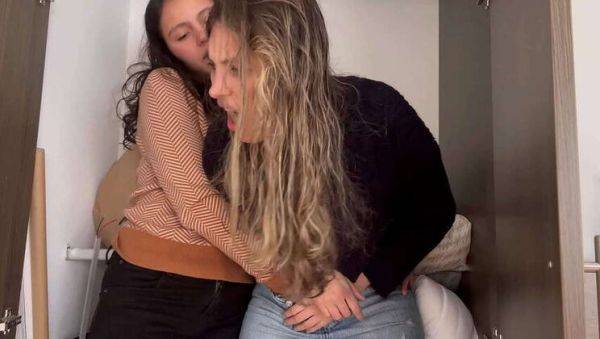 Step-mom Scarlett: I demand you do this in the closet! - xxxfiles.com on poweredporn.com