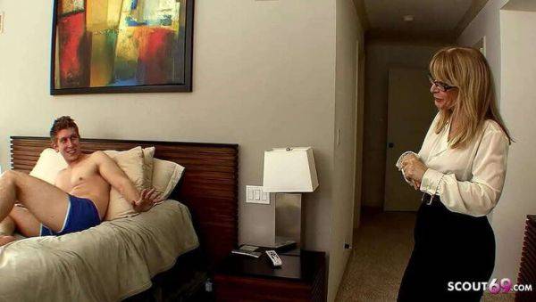 Mature Step-Mom Nina Hartley Catches Boy Jerking, Fucks Him - Full Porn - veryfreeporn.com on poweredporn.com