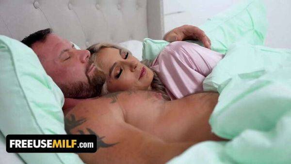 Step-Daughter and Stepmom Present Stepdad with Raunchy Step-Father's Day Gift - veryfreeporn.com on poweredporn.com