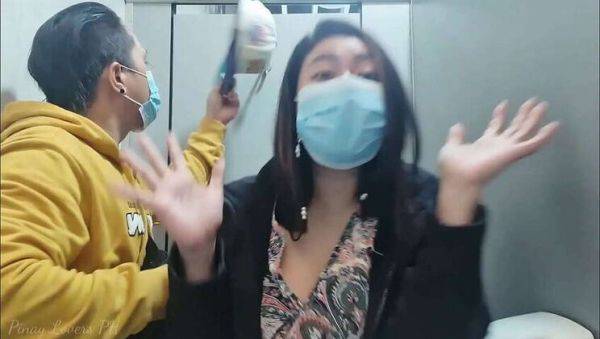 Filipina Scandal: Hardcore Fuck in Mixed Gender Restroom - xxxfiles.com on poweredporn.com