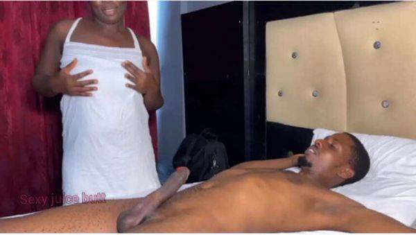 Ebony General: Riding Big Cock, Tight Pussy Satisfied - porntry.com on poweredporn.com