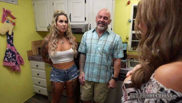 Stepdaughter's Forbidden Gift: A Handjob for Stepdad Scott - xxxfiles.com on poweredporn.com