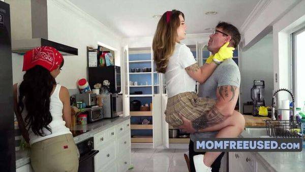 Stepmom Lucky Anne & Sasha Pearl: Free Use Roleplay Fantasy - porntry.com on poweredporn.com